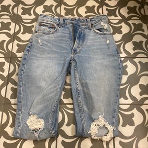 abercrombie 23 mom jeans
